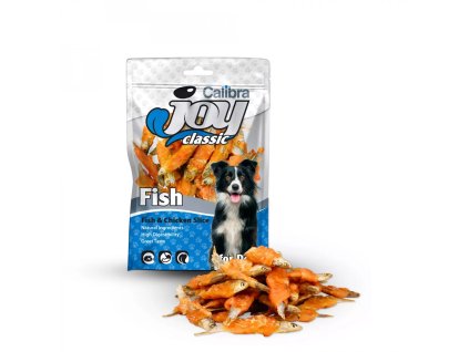 Calibra Joy Dog Classic Fish & Chicken Slice 80g