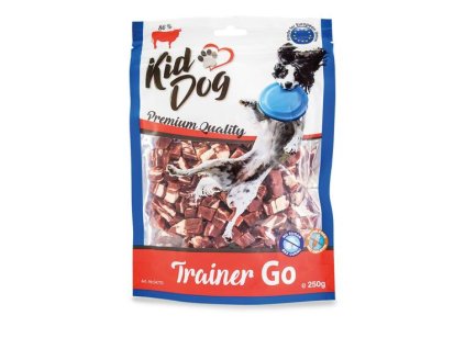 KIDDOG TRAINER GO mini hovězí kostičky 250 g