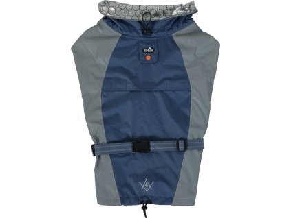 Obleček voděodolný pro psy BIVOUAK modrá 70cm Zolux