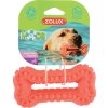 Hračka pes BONE MOOS TPR 13cm lososová Zolux1