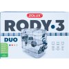 Klec křeček Rody 3 DUO modrá2
