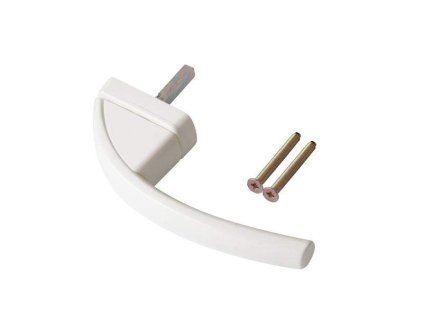 Ruchka okonnaya ROTO SWING shtift 37mm 2 vinta 5h45 belaya R07 2 ROTO 641125 004