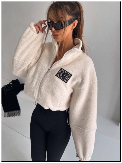 COZZO La Coca kokosová bomber bunda