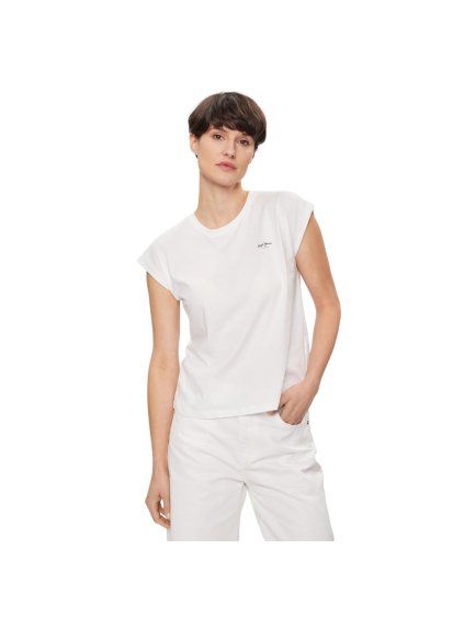 Dámské tričko  Pepe Jeans Lory Future - Bílé