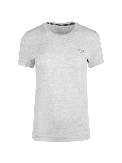 Dámské tričko  GUESS SS CN MINI TRIANGLE - šedé