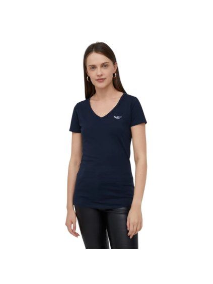 Dámské tričko Pepe Jeans Corine Future tmavě modré