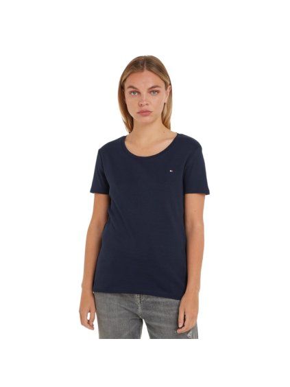 Dámské tričko  Tommy Hilfiger - tmavě modré