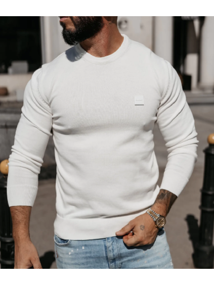 OLAVOGA Pánský svetr ALAVOS - Écru