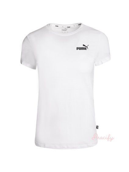 DÁMSKÉ TRIKO- PUMA - ESS S MALÝM LOGEM BÍLÉ