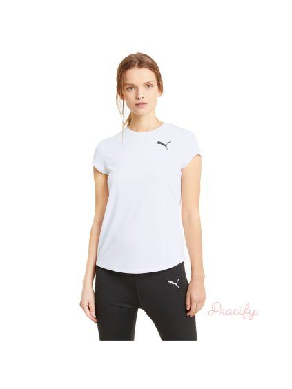 DÁMSKÉ TRIKO - PUMA - ACTIVE TEE BÍLÉ