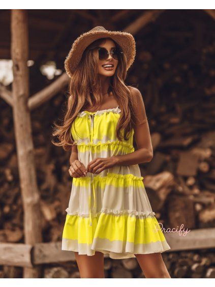 sukienka DYED STRIPES 09