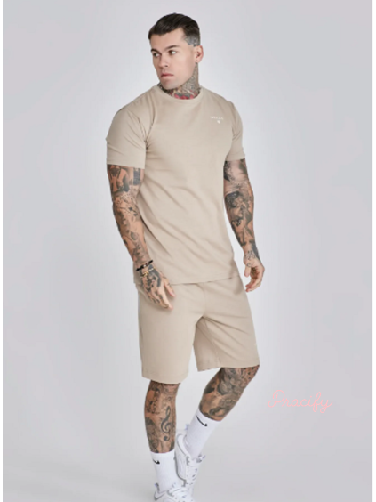 Pánská souprava SikSilk 27791 - béžová