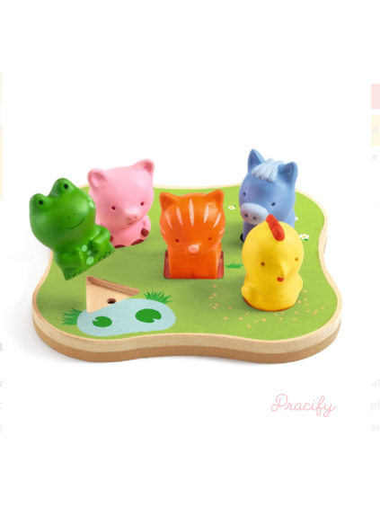 Senzorická puzzle hračka Djeco Caconimo
