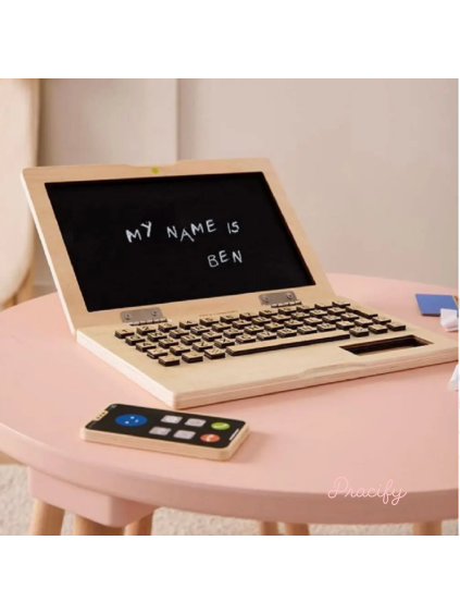 Dětský dřevěný notebook Kids Concept pro děti