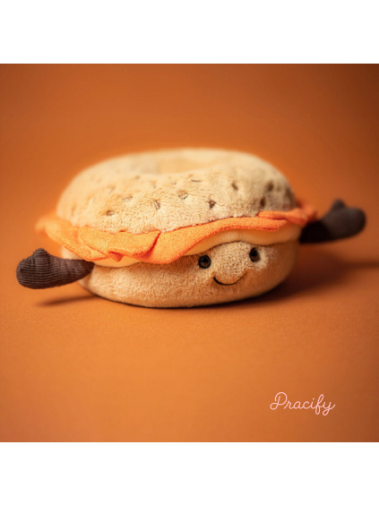 Plyšová hračka Jellycat Bagel Amuseables Bagel