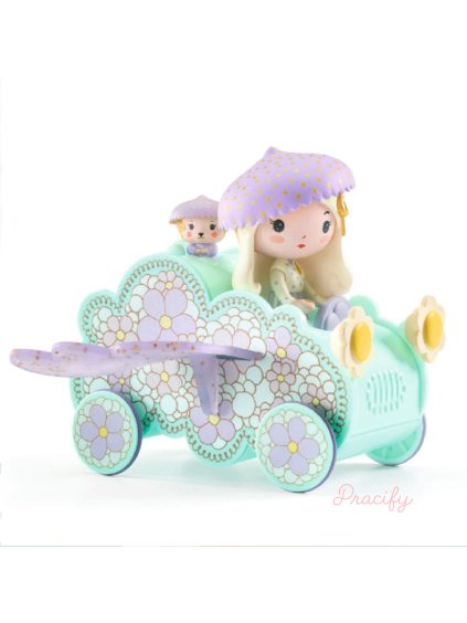 Figurky Djeco Tinycar a Jil a Jerry Tiny
