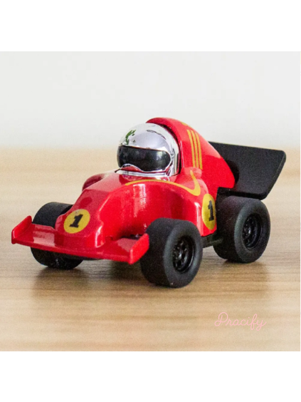 Červené závodní auto Tiger Tribe