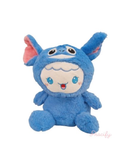 Plyšová panenka v kostýmu Stitche 25 cm