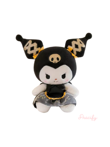 Plyšová figurka Kuromi 45 cm černá