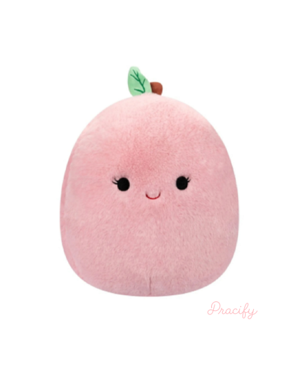 Squishmallows Fuzzamallows 30cm Phyllis broskev