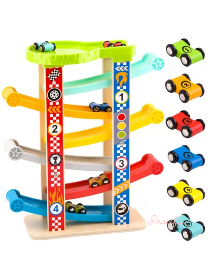 Barevná skluzavka do auta TOOKY TOY