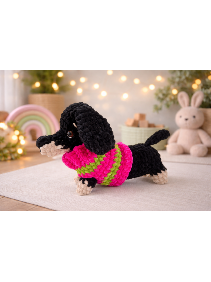 jamnik na szydelku 1