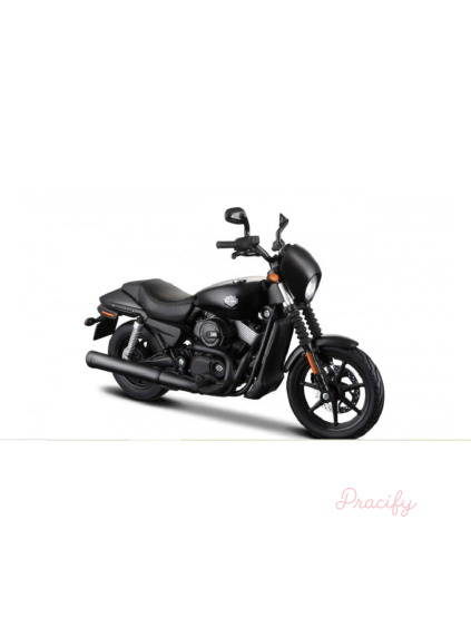 MAISTO 39360 2015 Street 750 Harley Davidson matně černá