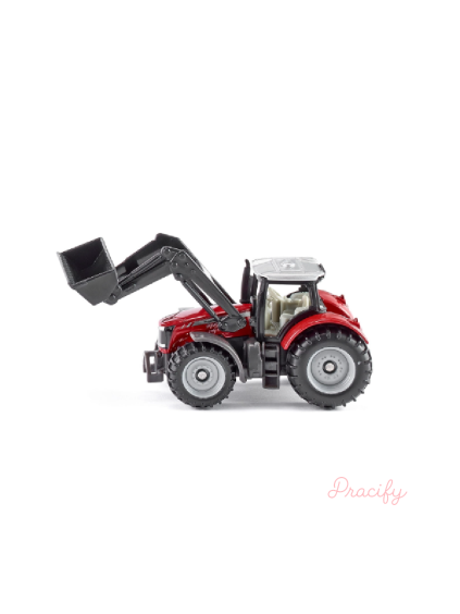 Traktor SIKU Massey Ferguson s čelním nakladačem