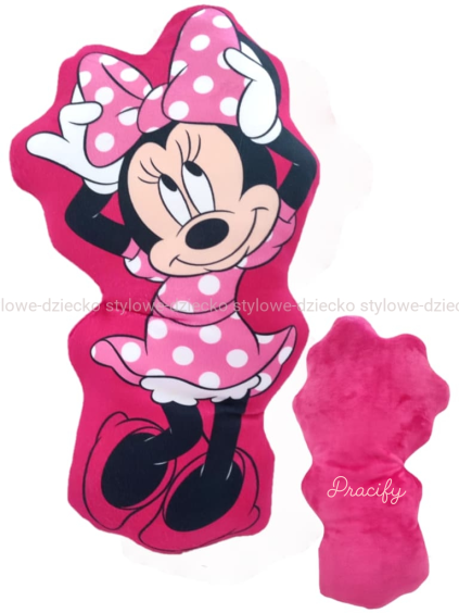 3D dekorativní dětský polštář Minnie Mouse 34cm