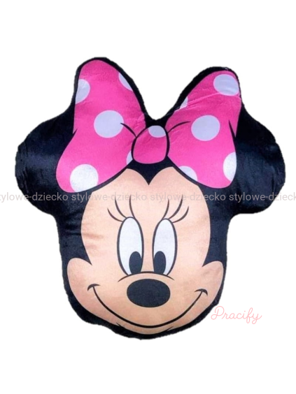 3D dekorativní dětský polštář Minnie Mouse 36cm