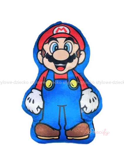 3D dětský dekorační polštář Super Mario 33cm