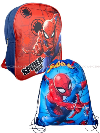 Sada batohu pro předškoláky + taška Spiderman