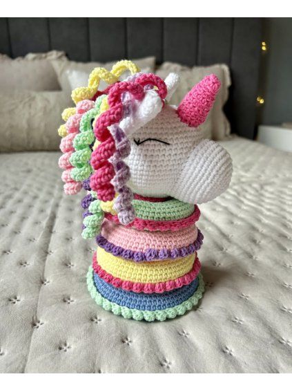 jednorozec na szydelku 3