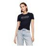 Dámský útlý top Tommy Hilfiger s potiskem Hilfiger tmavě modré