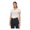 Dámský top GUESS s logem -  bílý