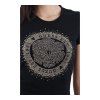 Dámské tričko GUESS SS CN ROUND CAMELIA BLACK
