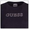 Dámské tričko GUESS BRIANA SS T-SHIRT -  ČERNÉ