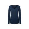 Dámský top Pepe Jeans Corine L/S Future Navy - tmavě modrý