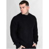 SIKSILK KNITTED pánský pletený svetr 27906 - černý