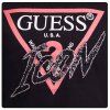 Dámská trička Guess s logem CN ICON TEE černé