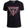 Dámská trička Guess s logem CN ICON TEE černé