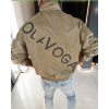 OLAVOGA VEAGE Pánská bunda - Khaki