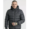 SIKSILK BUBBLE pánská prošívaná bunda 27487 - šedá