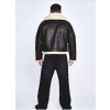 AVIATOR SIKSILK pánská bunda z ovčí kůže 27478 - Hnědá