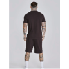 SikSilk pánská letní souprava 27195 - Hnědá