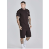 SikSilk pánská letní souprava 27195 - Hnědá