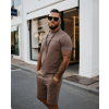 OLAVOGA Pánská ležérní souprava Men FEAR - hnědá