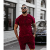 Pánská velurová souprava OLAVOGA Men ETENI - Maroon