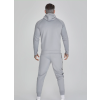 SikSilk pánská tepláková souprava 26183 - šedá