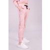 spodnie dresowe damskie ze sciagaczem rozowe 1 2